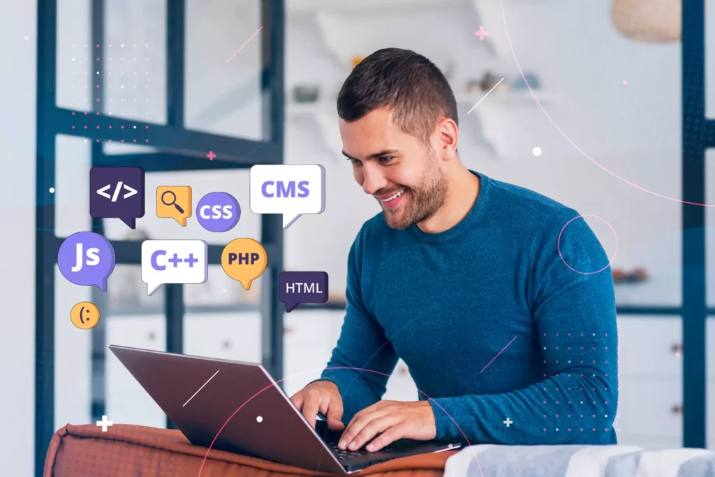 person-front-computer-working